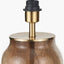 Valtellina Brown and Green Glass Table Lamp Base