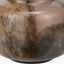 Cerdanya Brown and Beige Glass Table Lamp Base with Henry 35cm Taupe Handloom Cylinder Lampshade