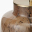 Cerdanya Brown and Beige Glass Table Lamp Base