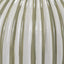 Cannes Sage and White Stripe Ceramic Table Lamp