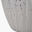 Kalli White and Grey Flecked Ceramic Table Lamp
