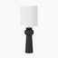 Sloane Black Contemporary Ceramic Table Lamp