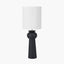 Sloane Black Contemporary Ceramic Table Lamp