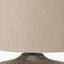 Kai Earth Coloured Textured Ceramic Table Lamp