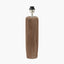 Inaya Natural Tapered Large Wood Table Lamp Base with Milos 40cm Natural Linen Tapered Lampshade