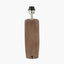 Inaya Natural Tapered Wood Table Lamp Base with Milos 35cm Natural Linen Tapered Lampshade