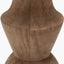 Ayra Natural Modernist Large Turned Wood Table Lamp Base