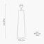 Esha Natural Conical Wood Table Lamp Base