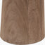 Esha Natural Conical Wood Table Lamp Base