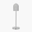 Finn Grey Metal Cloche Headed Table Lamp
