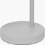 Finn Grey Metal Cloche Headed Table Lamp