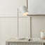 Finn Grey Metal Cloche Headed Table Lamp