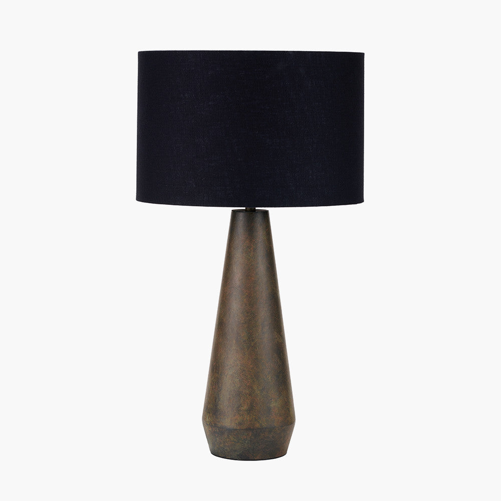 Arbor Verdi Gris Metal Conical Table Lamp Base