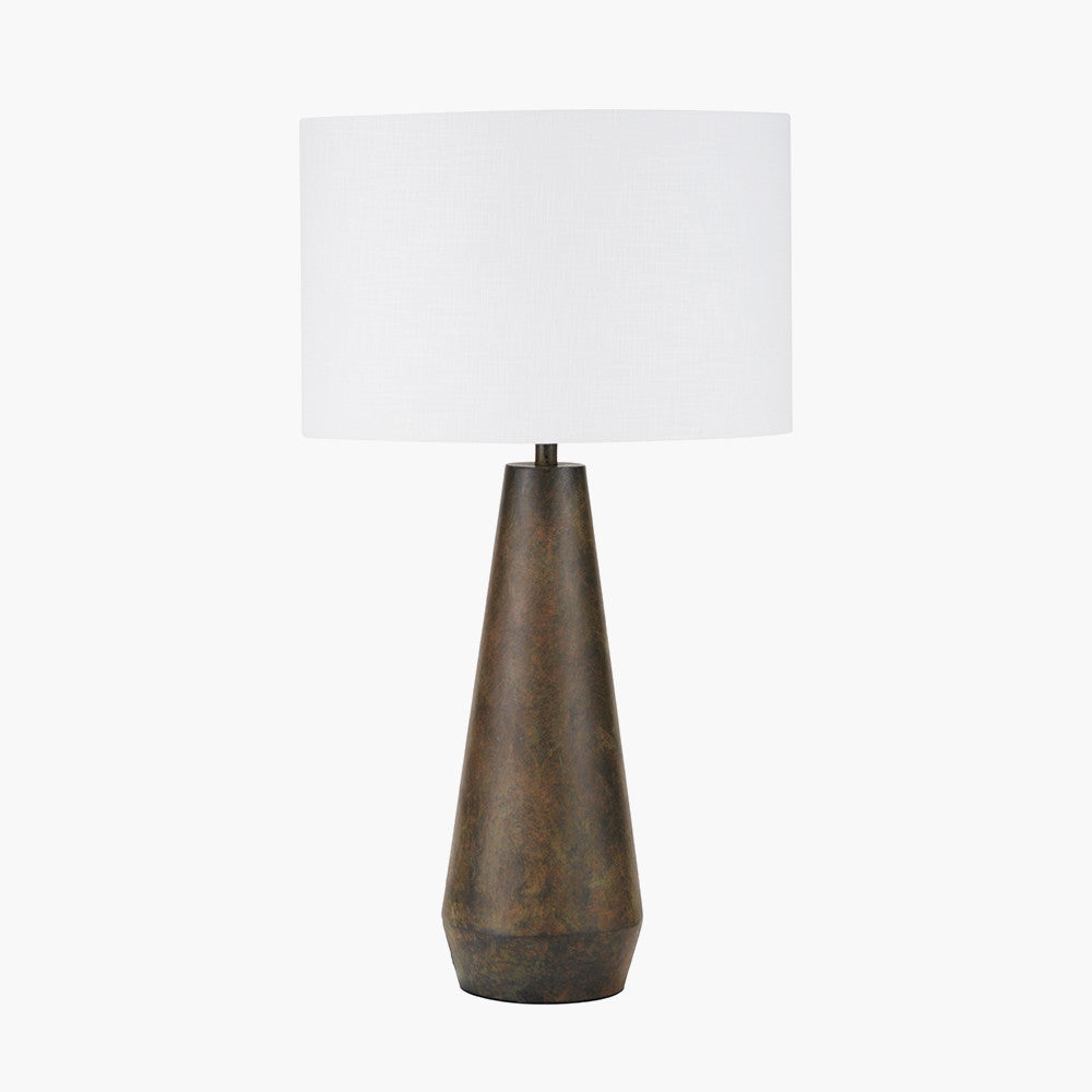 Arbor Verdi Gris Metal Conical Table Lamp Base