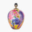 Matisse Multi Colour Ceramic Urn Table Lamp Base with Harry 40cm Ivory Cotton Mix Cylinder Lampshade