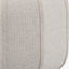 Oscar Black Metal and Natural Linen Structured Table Lamp