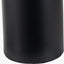 Oscar Black Metal and Natural Linen Structured Table Lamp