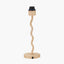 Palau Rattan Wave Table Lamp Base