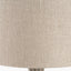Palmino Brown Tall Organic Glass Bottle Table Lamp