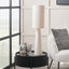 Mirissa White Slubby Handloom Fabric Table Lamp