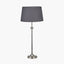 Salvatore Antique Silver Metal Table Lamp Base