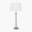 Salvatore Antique Silver Metal Table Lamp Base
