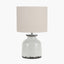 Nori Cream Crackle Ceramic Table Lamp