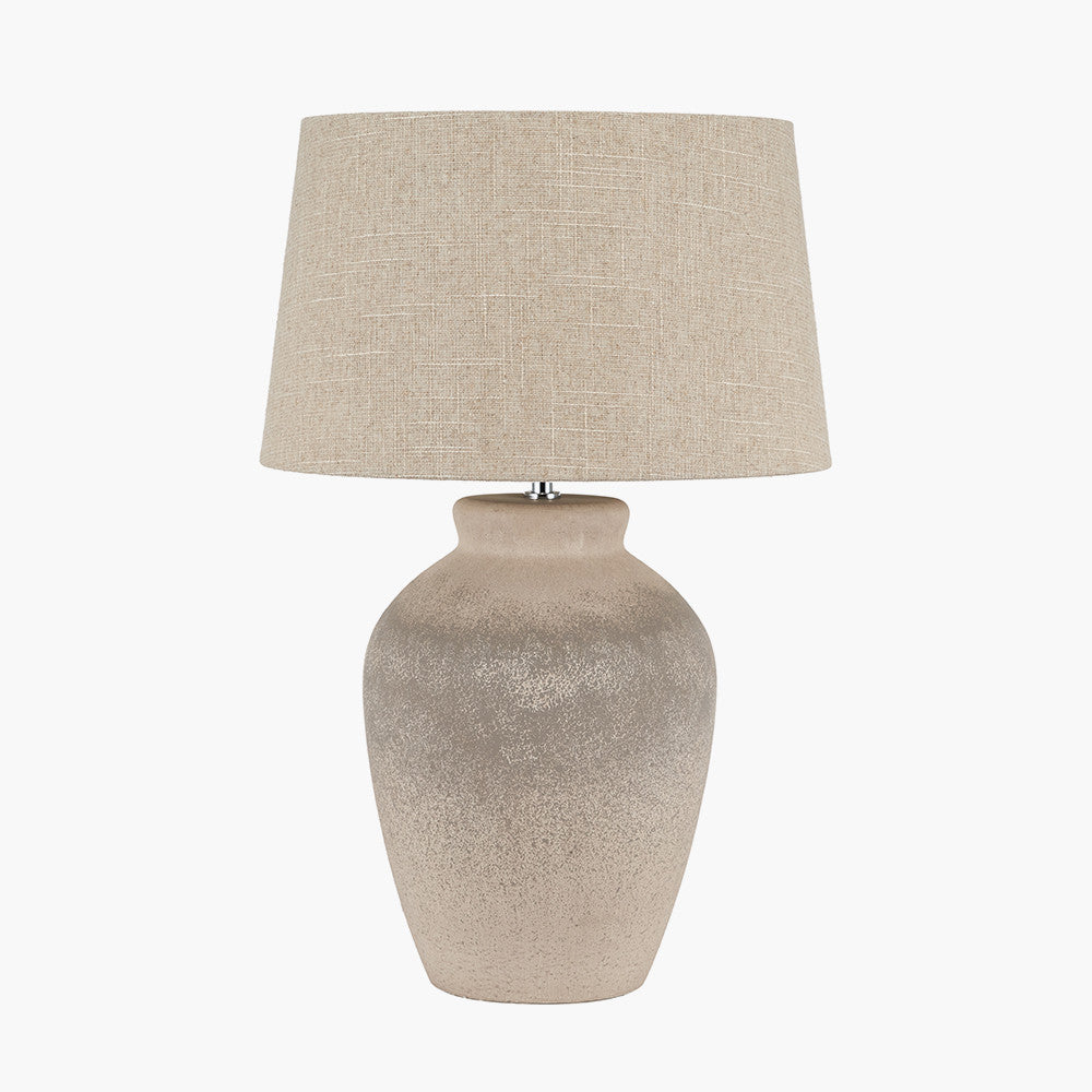 Rhone Ombre Sand Textured Tall Ceramic Table Lamp
