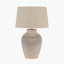 Rhone Ombre Sand Textured Tall Ceramic Table Lamp