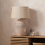 Rhone Ombre Sand Textured Tall Ceramic Table Lamp