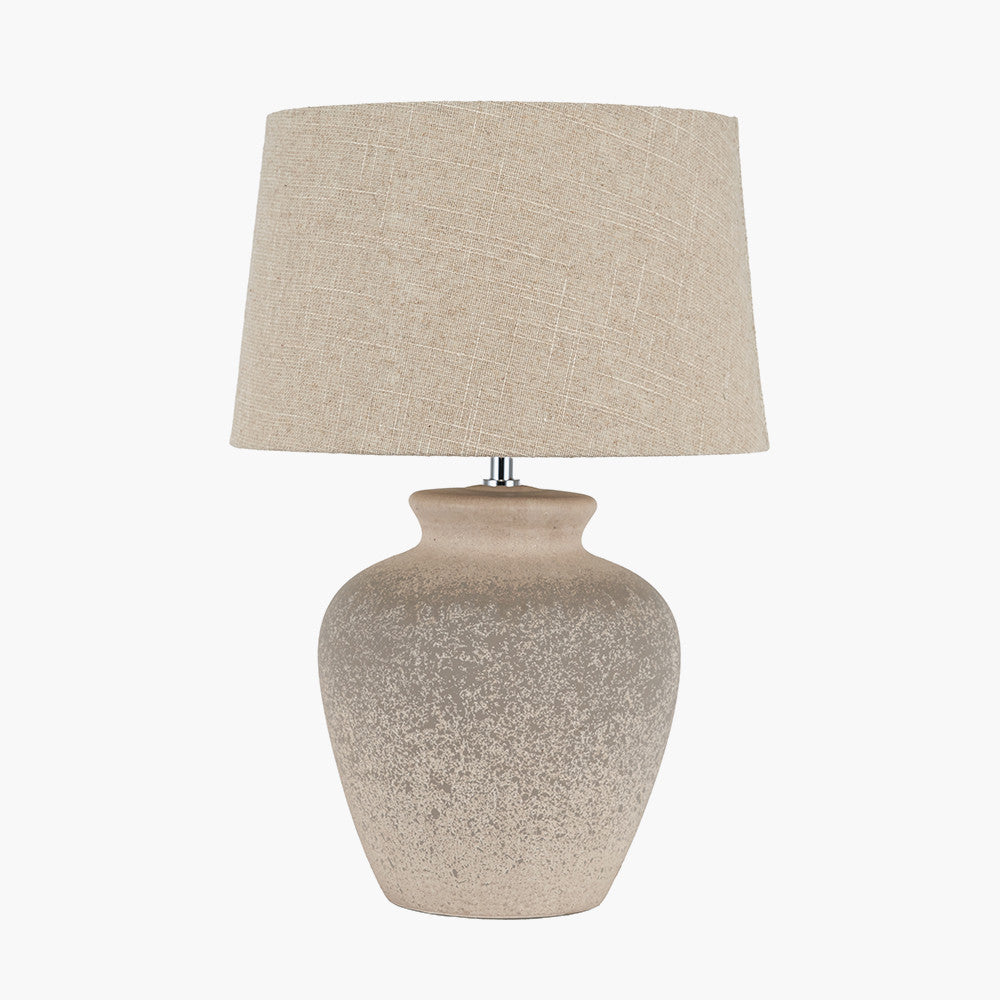 Rhone Ombre Sand Textured Ceramic Table Lamp
