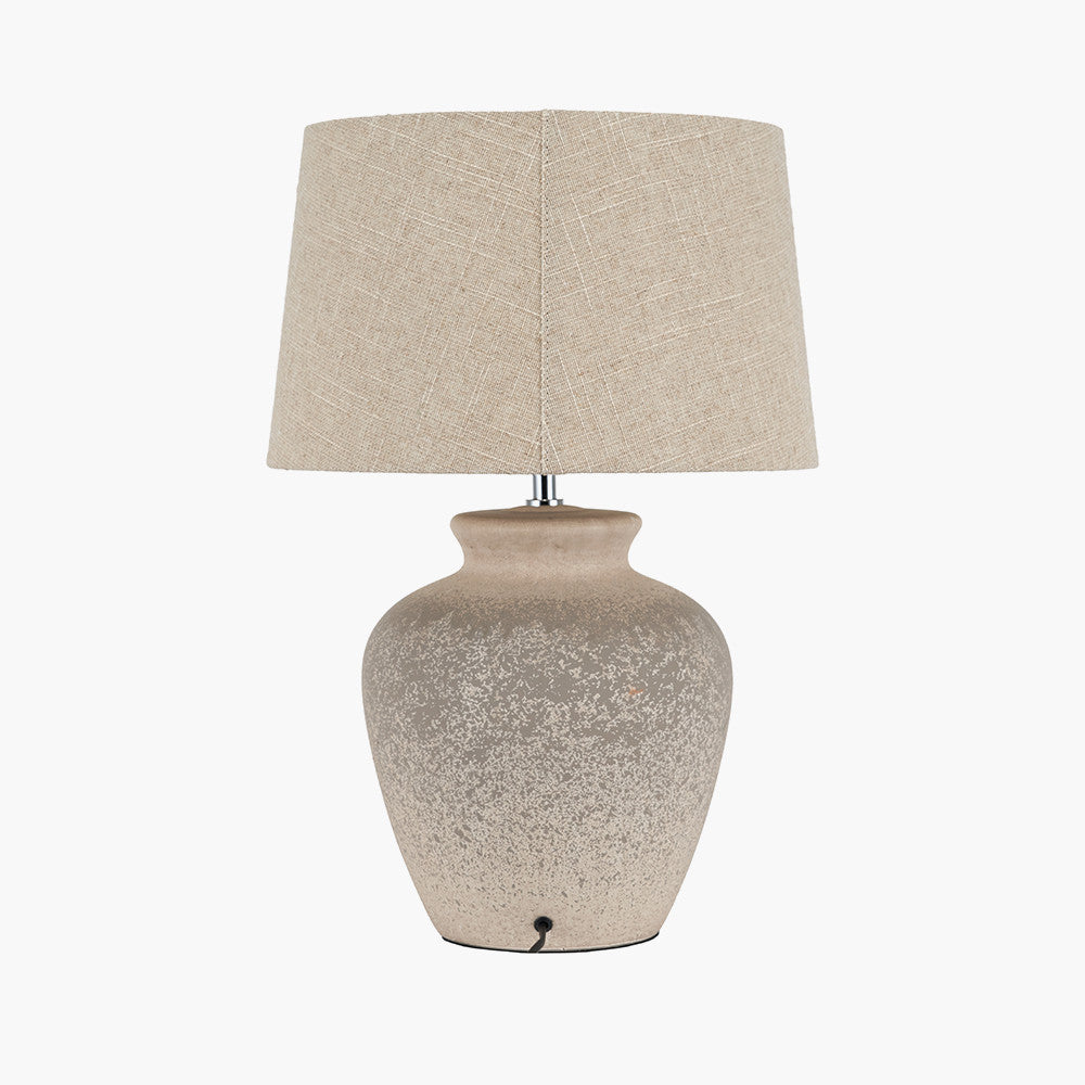 Rhone Ombre Sand Textured Ceramic Table Lamp