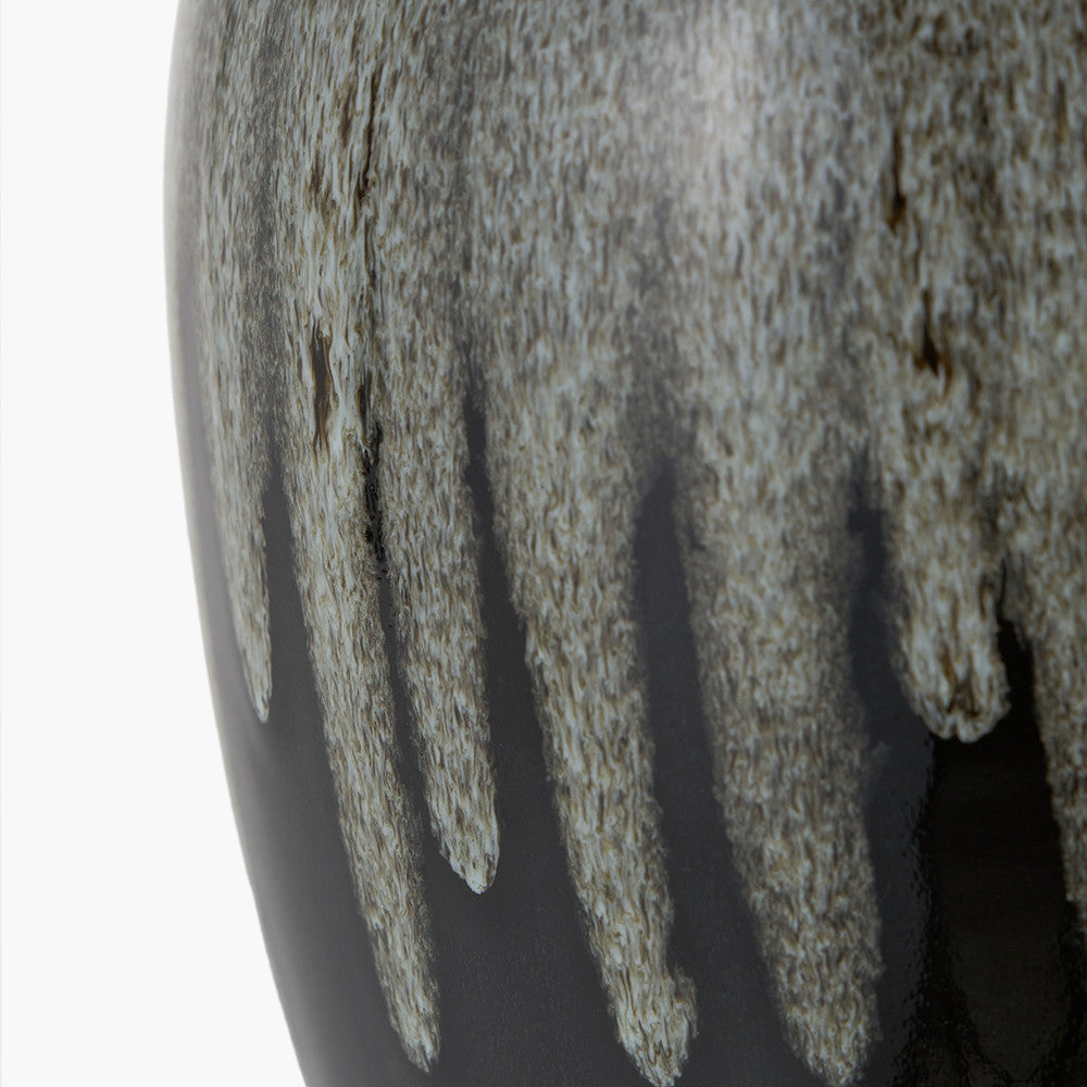 Esmalte Monochrome Drip Glaze Effect Ceramic Table Lamp