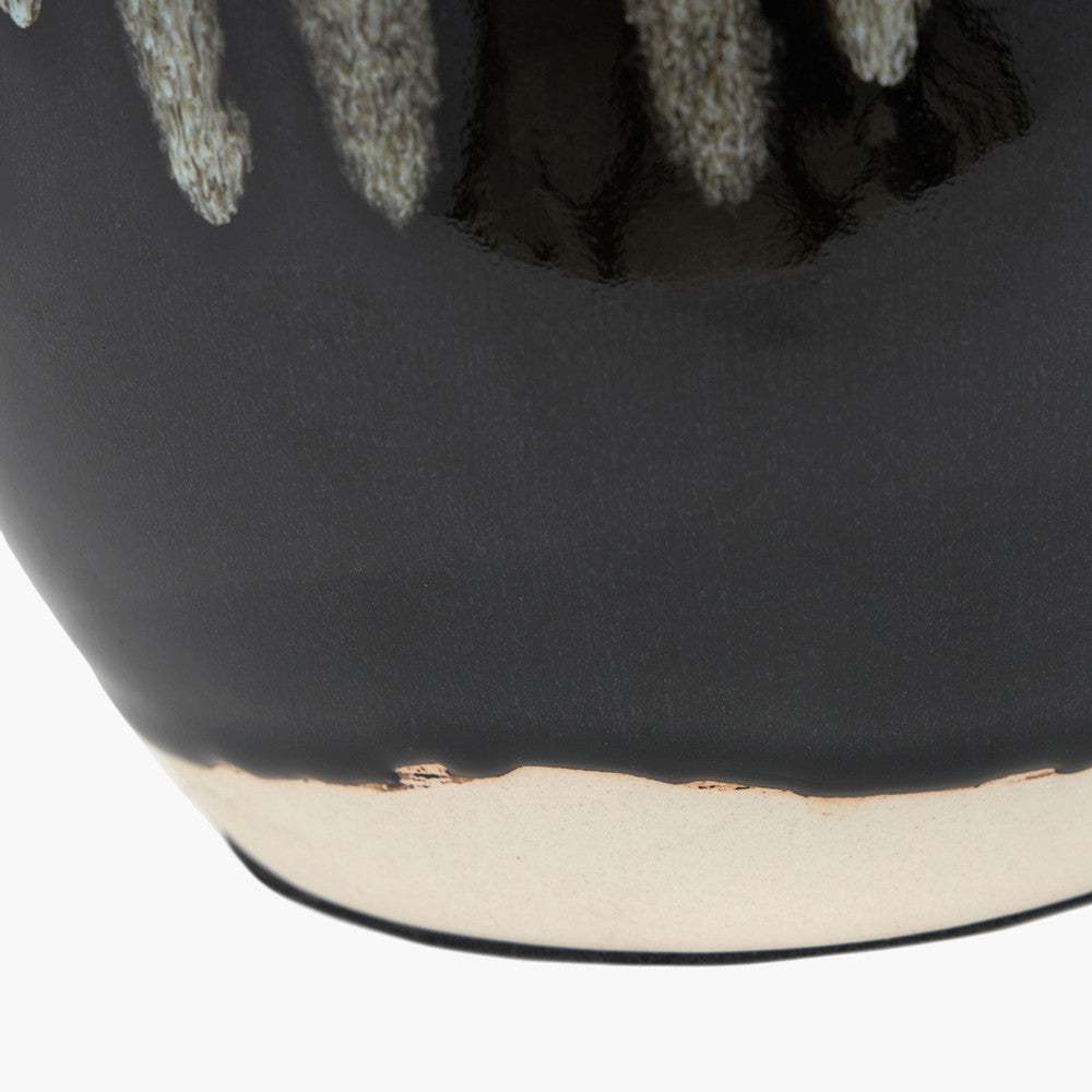 Esmalte Monochrome Drip Glaze Effect Ceramic Table Lamp