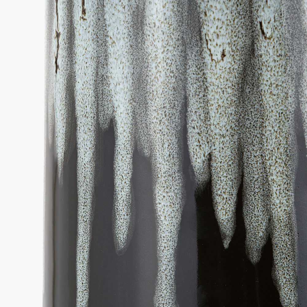 Esmalte Monochrome Drip Glaze Effect Tall Ceramic Table Lamp