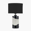 Arlese Monochrome Abstract Ceramic Table Lamp