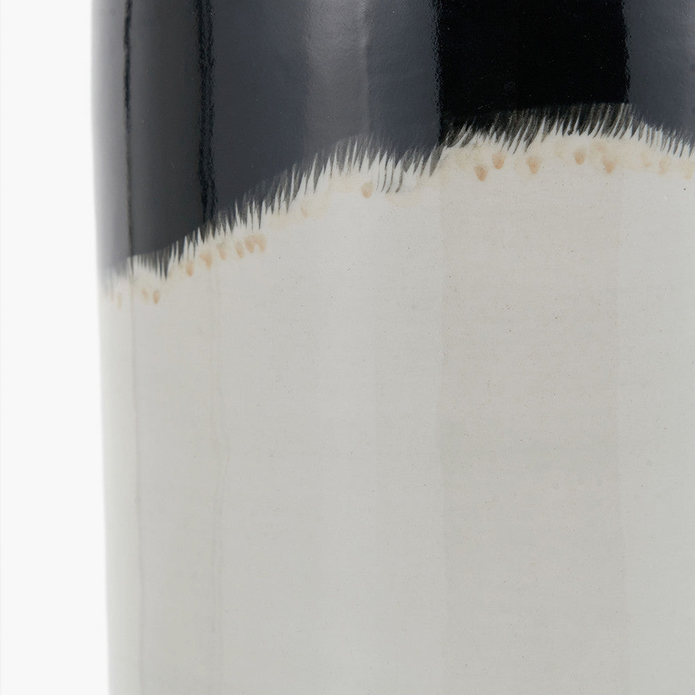 Arlese Monochrome Abstract Ceramic Table Lamp