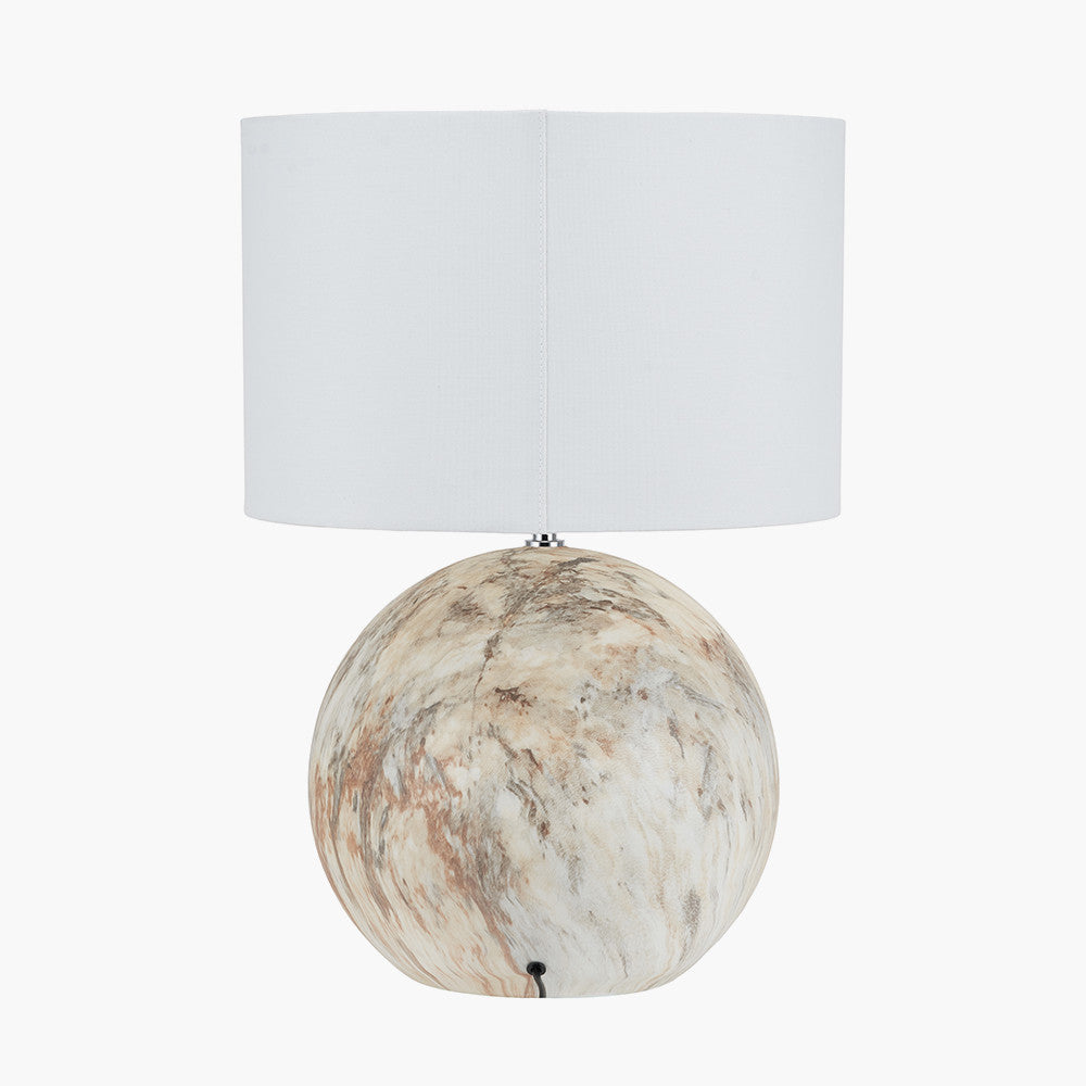 Viejo Natural Large Stone Effect Ceramic Table Lamp