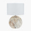 Viejo Natural Large Stone Effect Ceramic Table Lamp