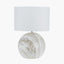 Viejo Grey Large Stone Effect Ceramic Table Lamp