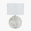 Viejo Grey Large Stone Effect Ceramic Table Lamp