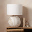 Viejo Grey Large Stone Effect Ceramic Table Lamp