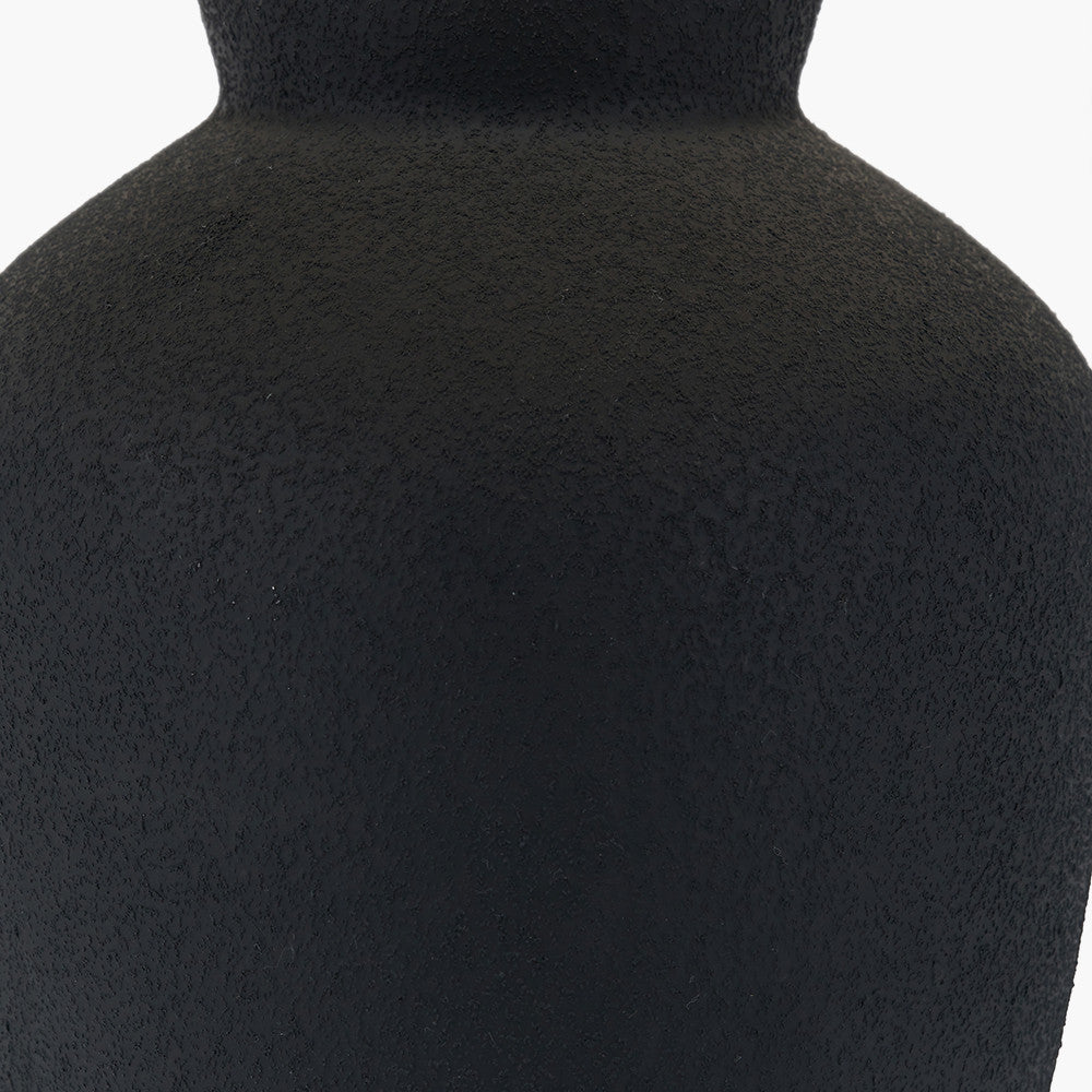 Areia Black Sand Textured Ceramic Table Lamp