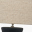 Areia Black Sand Textured Ceramic Table Lamp