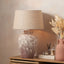 Vanda Clay Stone Textured Ceramic Table Lamp