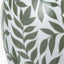 Laurel Olive Leaf Ceramic Table Lamp Base with Edward 40cm Pistachio Green Linen Cylinder Lampshade