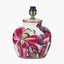 Laelia Pink Lily Ceramic Urn Table Lamp Base