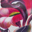 Laelia Pink Lily Ceramic Urn Table Lamp Base