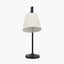 Ari Black Metal Curved Arm Table Lamp