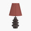 Aylin Bitter Chocolate Gourd Ceramic Table Lamp